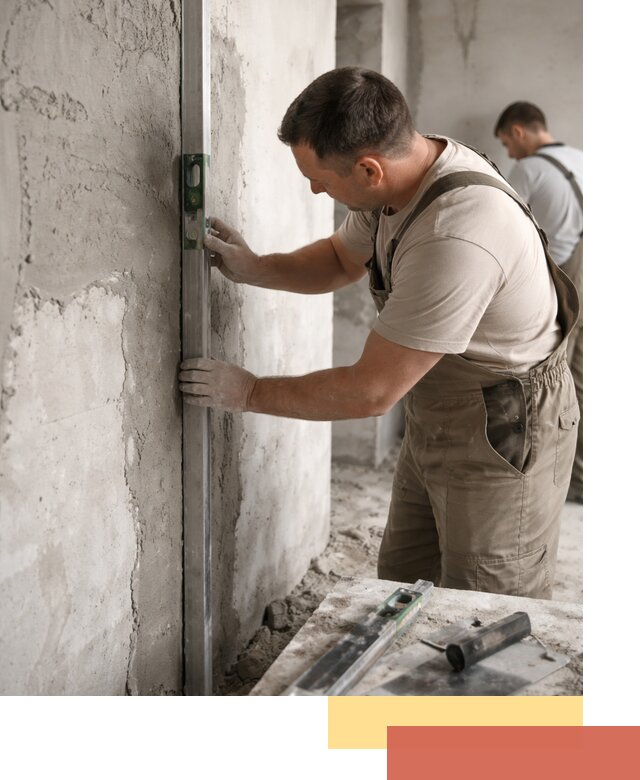 Установка штукатурных маяков в Губкине с гарантией качества