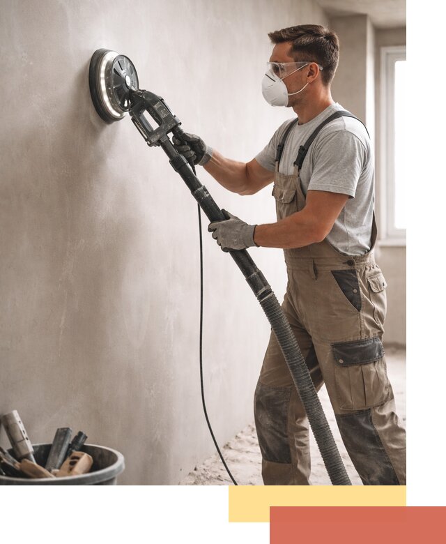 Профессиональная шлифовка стен в Губкине быстро и качественно