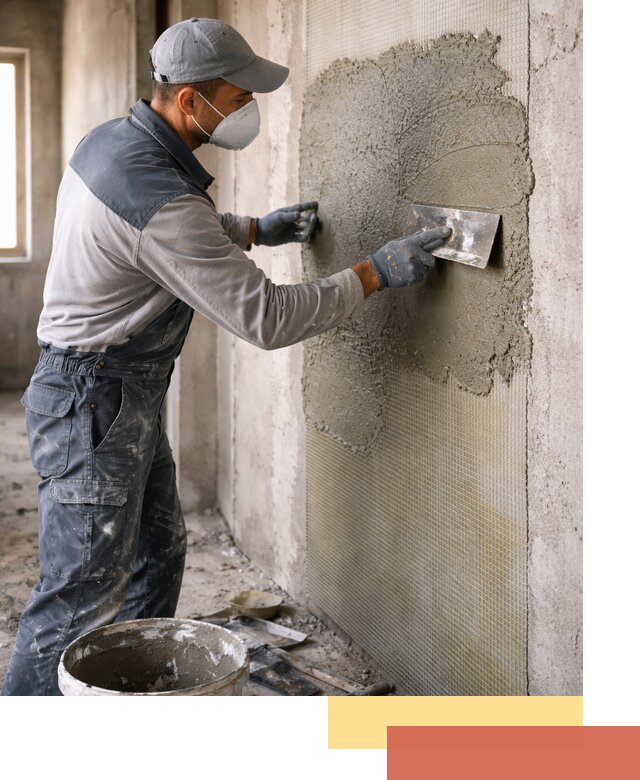 Штукатурка стен по сетке в Губкине под ключ качественно и быстро