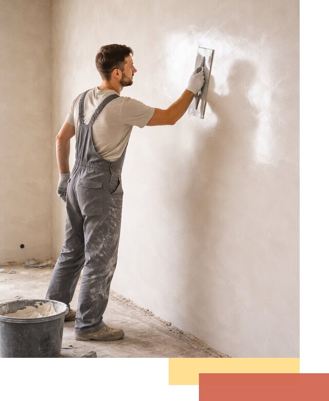 Глянцевание штукатурки стен в Губкине профессионально и быстро