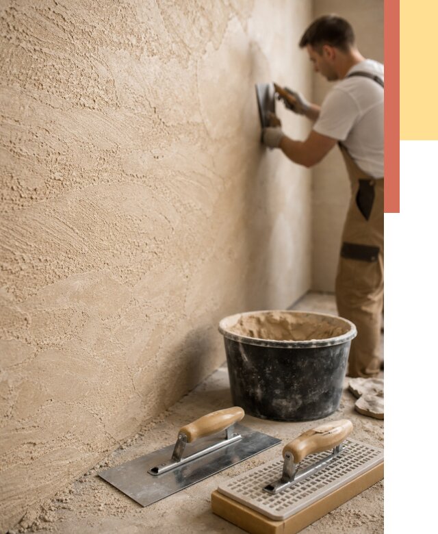 Декоративная штукатурка травертин в Губкине от 1828 руб/м2 — качественно и недорого | ОТДЕЛОЧНИК-Гбк