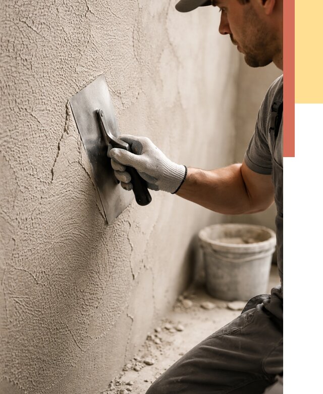 Структурная штукатурка стен в Губкине от 4571 руб. под ключ | ОТДЕЛОЧНИК-Гбк