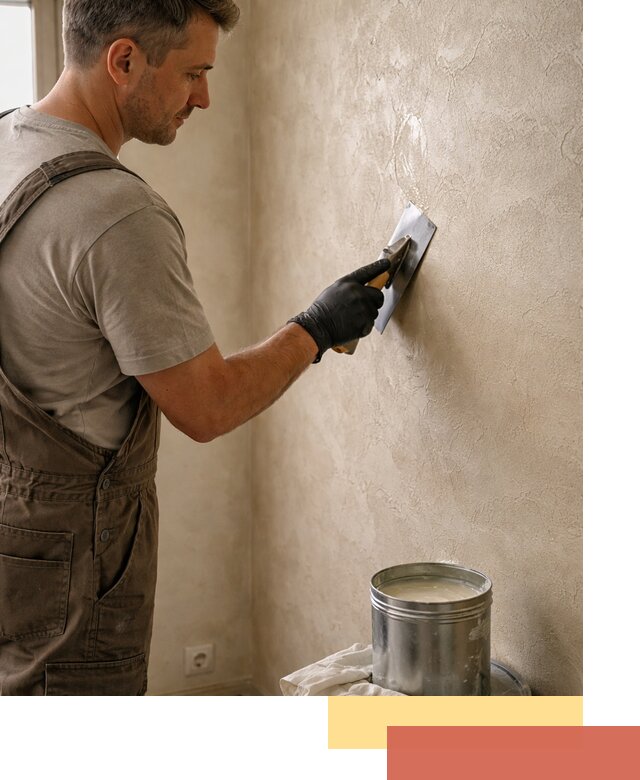 Нанесение воска на штукатурку в Губкине для защиты и блеска