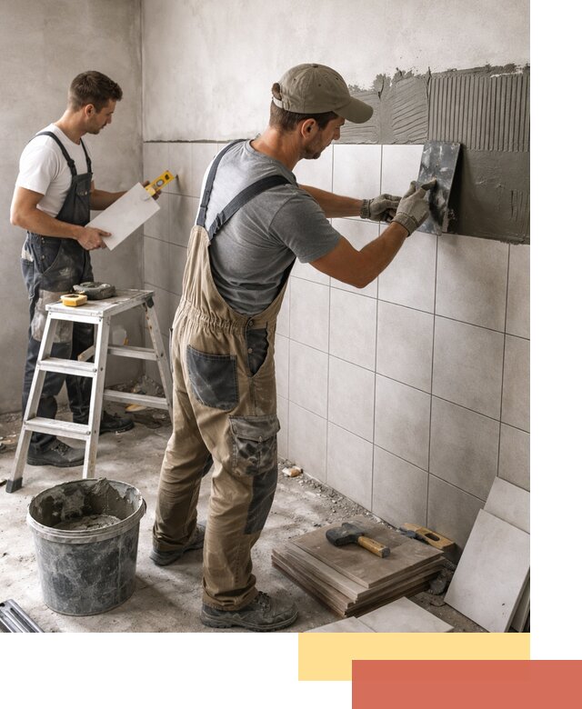 Укладка плитки на стены в Губкине профессионально и надежно