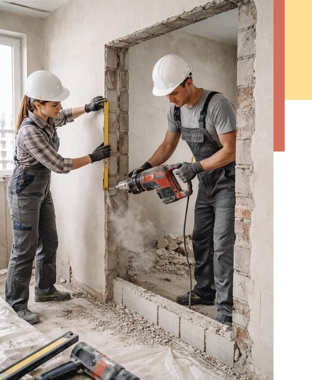 Создание проемов в стенах в Губкине от 6603 руб. — алмазная резка и расширение | ОТДЕЛОЧНИК-Гбк