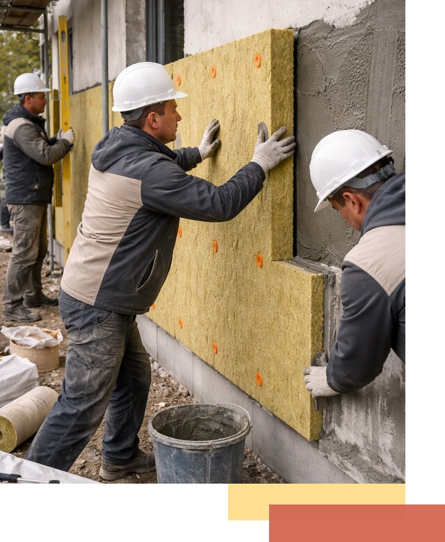 Утепление стен минватой в Губкине — тепло и звукоизоляция