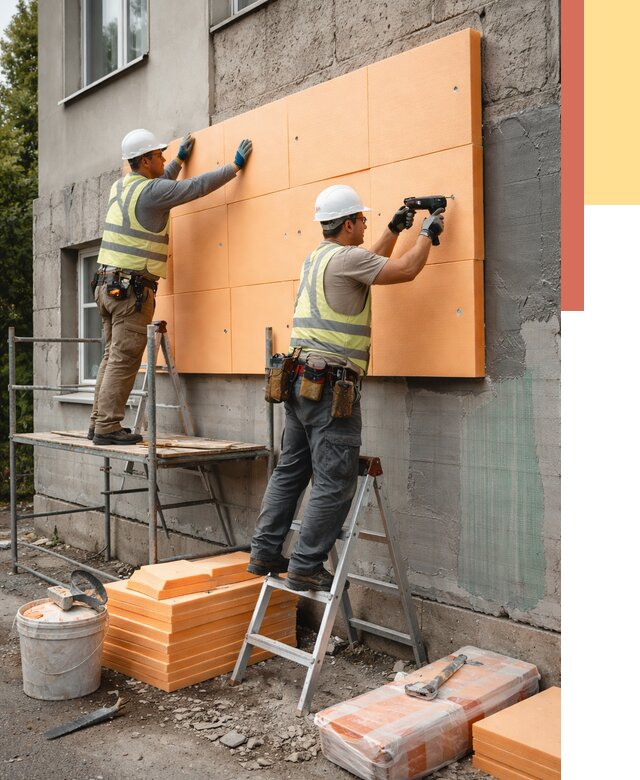 Утепление стен пеноплексом в Губкине от 1879 руб./м2 — быстро и недорого | ОТДЕЛОЧНИК-Гбк
