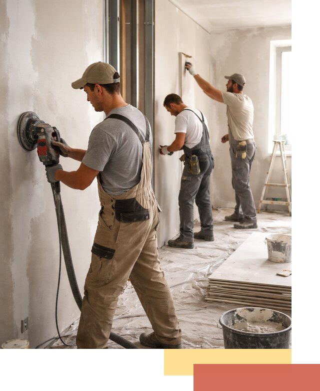 Профессиональная отделка стен в Губкине качественно и в срок