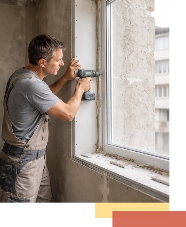 Монтаж гипсокартонных откосов в Губкине под ключ