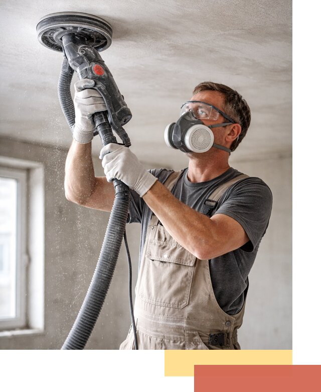 Шлифовка потолка в Губкине — качественная подготовка под отделку