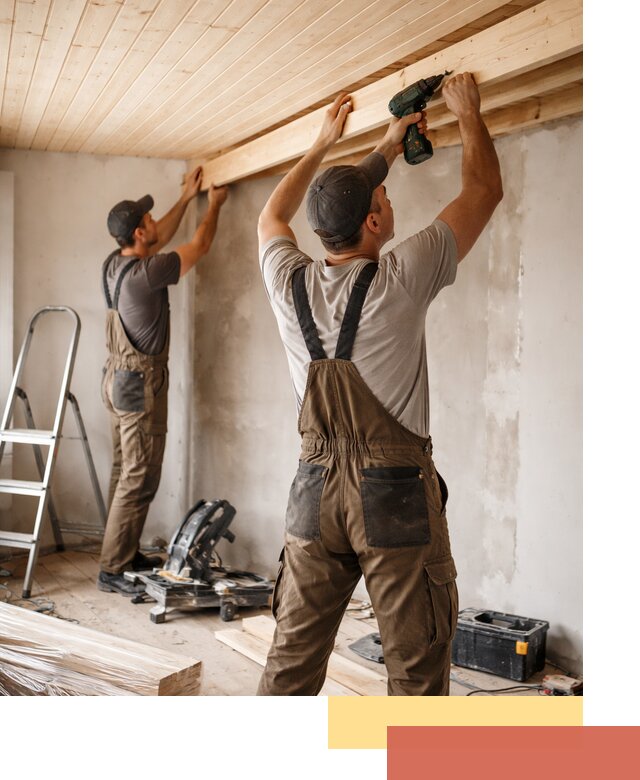 Монтаж потолка из вагонки в Губкине профессионально и аккуратно