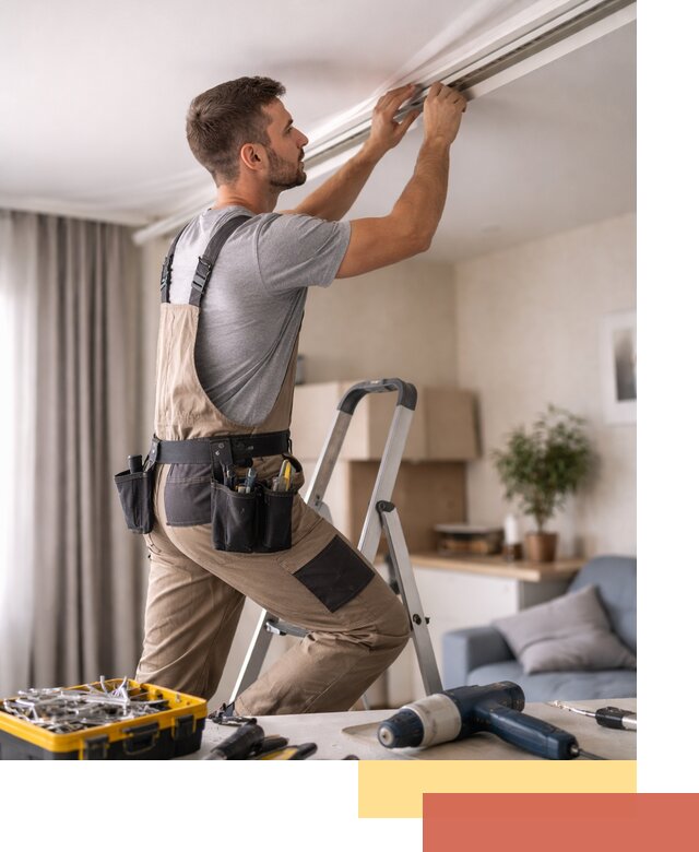 Ремонт натяжных потолков в Губкине — качественно и оперативно