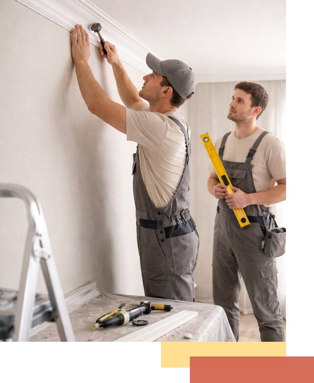 Монтаж потолочного плинтуса в Губкине качественно и быстро